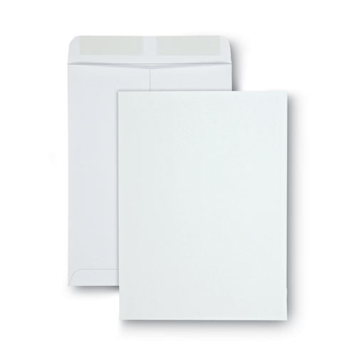 Image of Universal® Catalog Envelope, 28 lb Bond Weight Paper, #10 1/2, Square Flap, Gummed Closure, 9 x 12, White, 100/Box