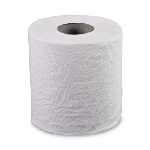 Image of Boardwalk® 2-Ply Toilet Tissue, Septic Safe, White, 156.25 ft Roll Length, 500 Sheets/Roll, 96 Rolls/Carton
