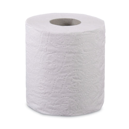 Image of Boardwalk® 2-Ply Toilet Tissue, Septic Safe, White, 125 ft Roll Length, 500 Sheets/Roll, 96 Rolls/Carton