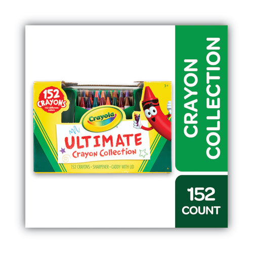 Image of Crayola® Ultimate Crayon Case, Sharpener Caddy, 152 Colors