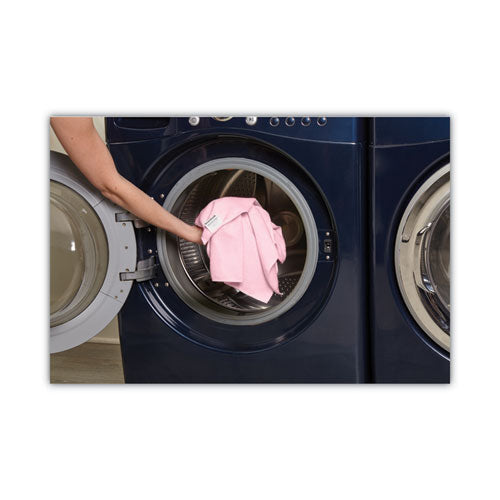Image of Boardwalk® Microfiber Cleaning Cloths, 16 X 16, Pink, 24/pack