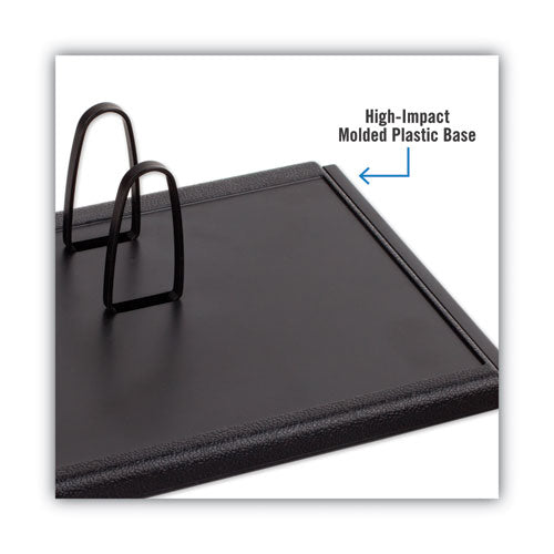 Image of AT-A-GLANCE® Desk Calendar Base for Loose-Leaf Refill, 3 x 3.75, Black