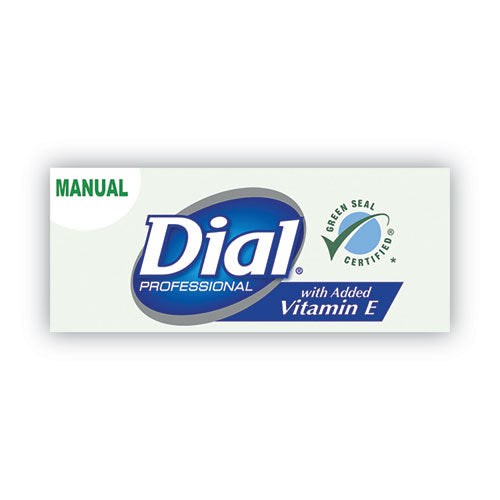 Image of Dial® Professional Basics Hypoallergenic Foaming Hand Wash Refill for 1700 Dispenser, with Vitamin E, Honeysuckle Scent, 1.7 L, 3/Carton