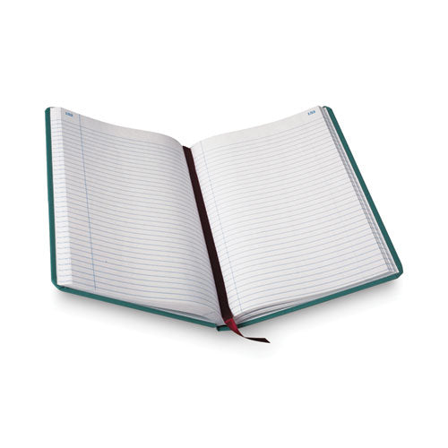 Image of Boorum & Pease® Account Record Book, Record-Style Rule, Blue Cover, 11.75 X 7.25 Sheets, 300 Sheets/book