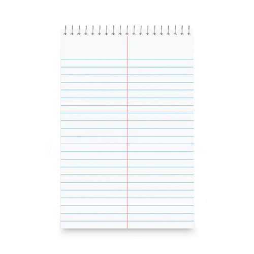Image of Universal® Steno Pads, Gregg Rule, Red Cover, 80 White 6 X 9 Sheets, 6/pack