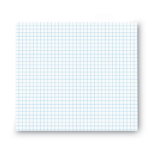 Image of Universal® Quadrille-Rule Glue Top Pads, Quadrille Rule (4 Sq/in), 50 White 8.5 X 11 Sheets, Dozen