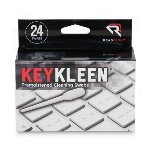 Image of Read Right® Keykleen Premoistened Cleaning Swabs, 24/box