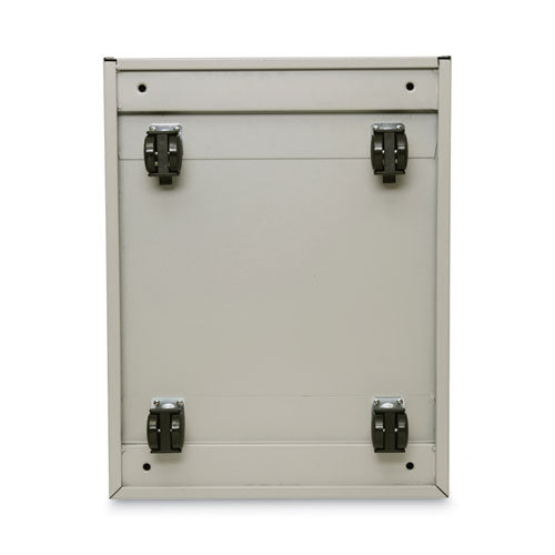 Image of Alera® File Pedestal, Left Or Right, 3-Drawers: Box/box/file, Legal/letter, Putty, 14.96" X 19.29" X 27.75"