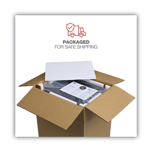 Image of Alera® File Pedestal, Left Or Right, 2-Drawers: Box/file, Legal/letter, Black, 14.96" X 19.29" X 21.65"