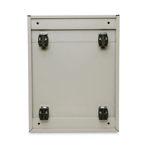 Image of Alera® File Pedestal, Left Or Right, 2-Drawers: Box/file, Legal/letter, Putty, 14.96" X 19.29" X 21.65"