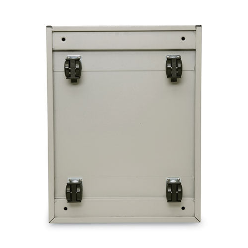 Image of Alera® File Pedestal, Left Or Right, 2 Legal/letter-Size File Drawers, Putty, 14.96" X 19.29" X 27.75"