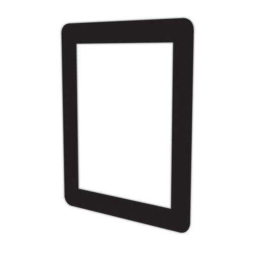 Image of deflecto® Superior Image Window Display, 8.5 x 11 Insert, Clear/Black