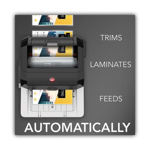 Image of GBC® Foton 30 Automated Pouch-Free Laminator, Two Rollers, 1" Max Document Width, 5 Mil Max Document Thickness