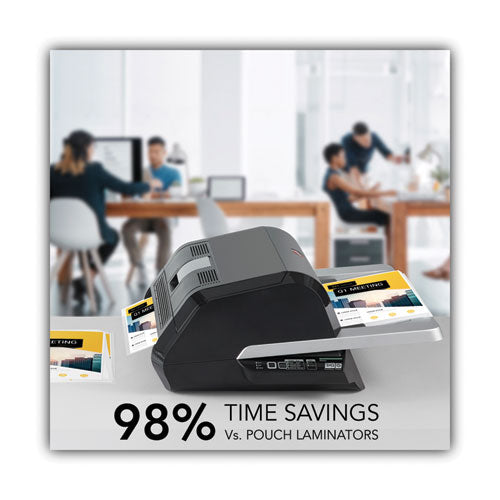 Image of GBC® Foton 30 Automated Pouch-Free Laminator, Two Rollers, 1" Max Document Width, 5 Mil Max Document Thickness