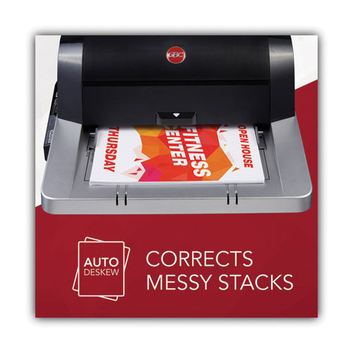 Image of GBC® Foton 30 Automated Pouch-Free Laminator, Two Rollers, 1" Max Document Width, 5 Mil Max Document Thickness
