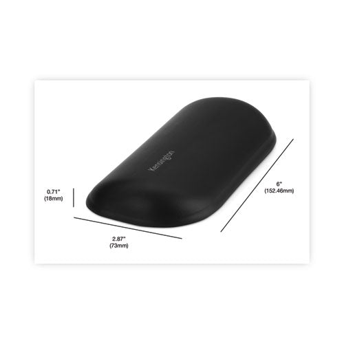 Image of Kensington® ErgoSoft Wrist Rest for Standard Mouse, 8.7 x 7.8, Black