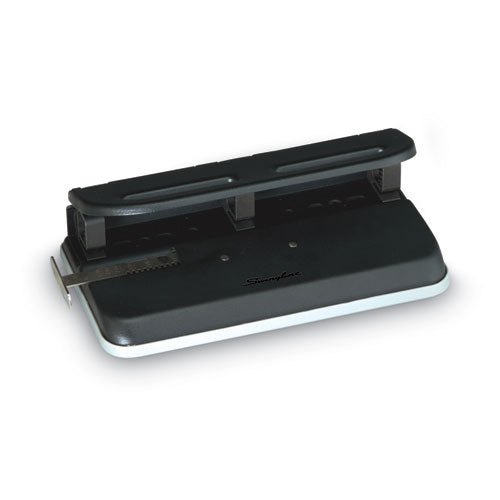 Image of Swingline® 24-Sheet Easy Touch Two- To Seven-Hole Precision-Pin Punch, 9/32" Holes, Black