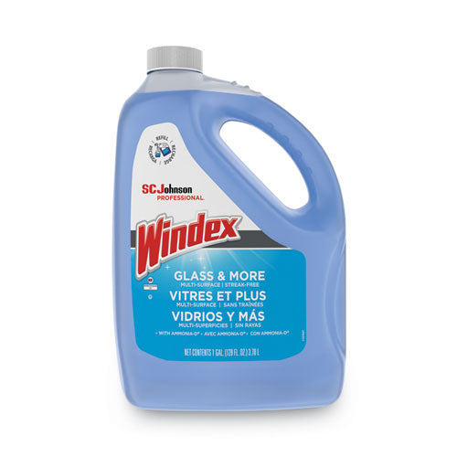Image of Windex® Glass Cleaner With Ammonia-D, 1 Gal Bottle