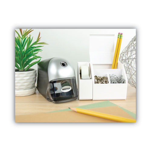 Image of Bostitch® Quietsharp Executive Electric Pencil Sharpener, Ac-Powered, 4 X 7.5 X 5, Black/graphite