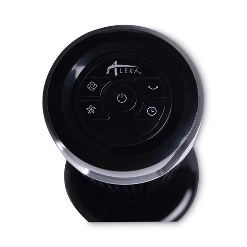 Image of Alera® 36" 3-Speed Oscillating Tower Fan With Remote Control, Plastic, Black