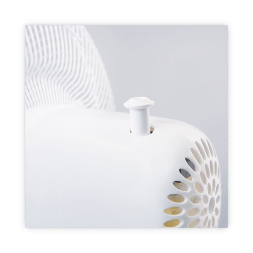 Image of Alera® 12" 3-Speed Oscillating Desk Fan, Plastic, White