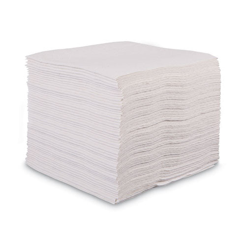 Image of Boardwalk® DRC Wipers, 12 x 13, White, 56 Bag, 18 Bags/Carton