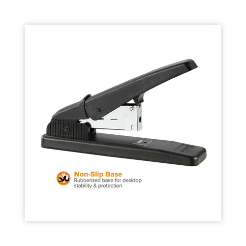 Image of Bostitch® Stanley Nojam Desktop Heavy-Duty Stapler, 60-Sheet Capacity, Black