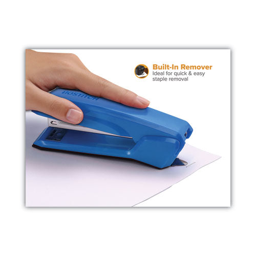 Image of Bostitch® Ascend Stapler, 20-Sheet Capacity, Ice Blue