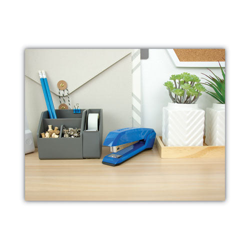 Image of Bostitch® Ascend Stapler, 20-Sheet Capacity, Ice Blue