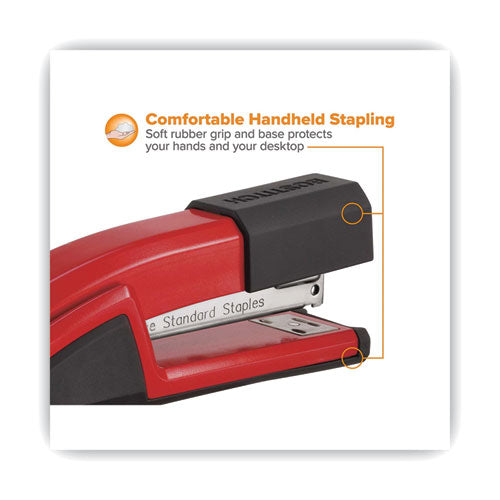Image of Bostitch® Epic Stapler, 25-Sheet Capacity, Red