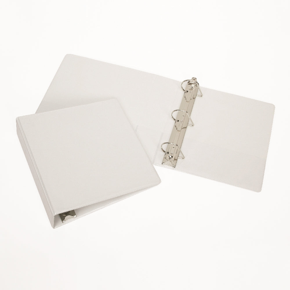 Image of Slant-D Ring View Binder, 3" Capacity, White