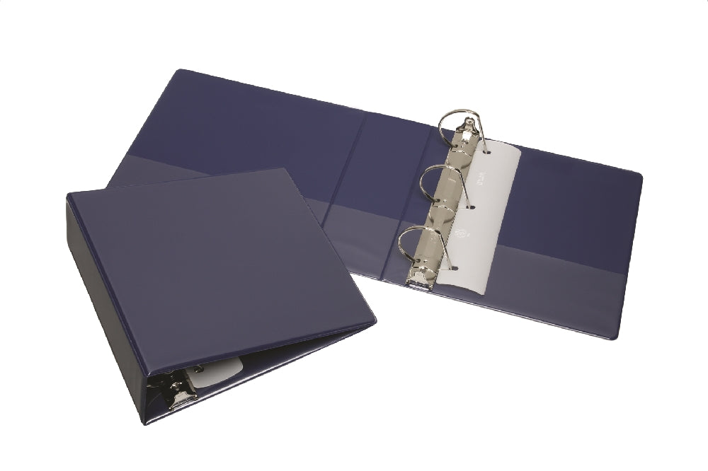 Image of Slant-D Ring View Binder, 3" Capacity, Blue