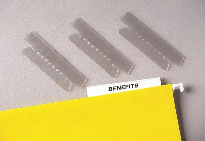 Image of Tabs for Hanging File Folders, 1/3 Cut