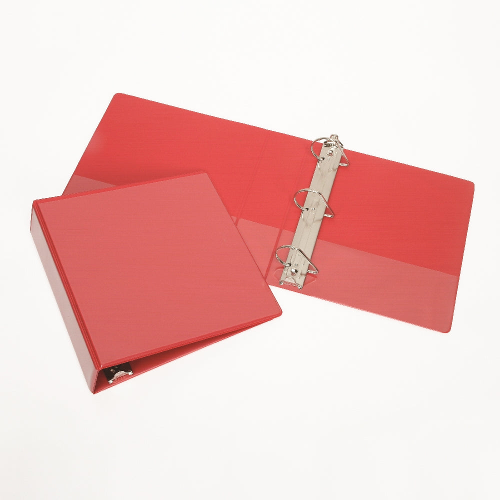 Image of Slant-D Ring View Binder, 2-1/2" Capacity, Red