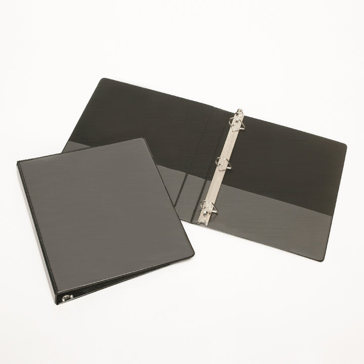 Image of Slant-D Ring View Binder, 1" Capacity, Black