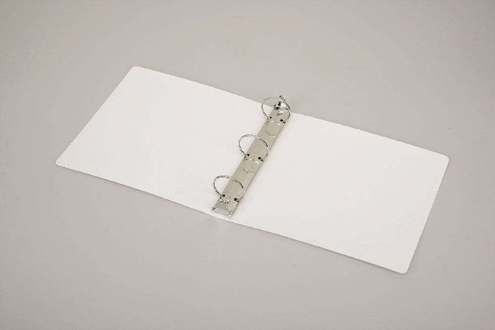 Image of 3-Ring Flexible Poly Binder, White, 2" Capacity