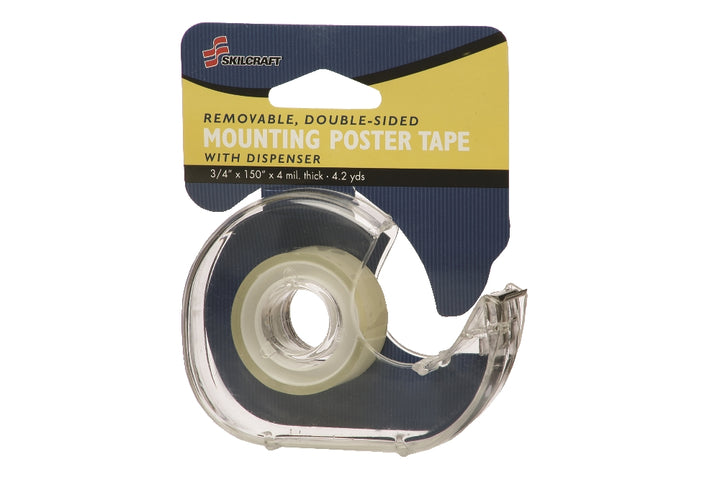 Image of Double Sided Tape, Removable, Mounting Poster Tape, 3/4" x 150"