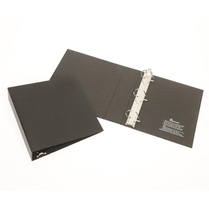 Image of Recyclable D-Ring Binder, Black, 1" Capacity