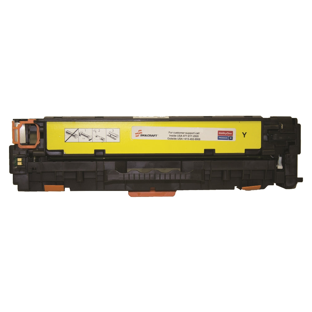 Image of Remanufactured Toner Cartridge for HP CE262A (HP 648A), Page Yield 11k, Yellow