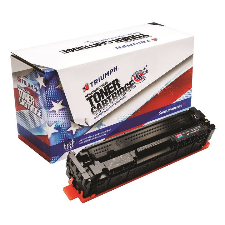 Image of Remanufactured Toner Cartridge for HP CF400A (HP 201A), Page Yield 1.5k, Black