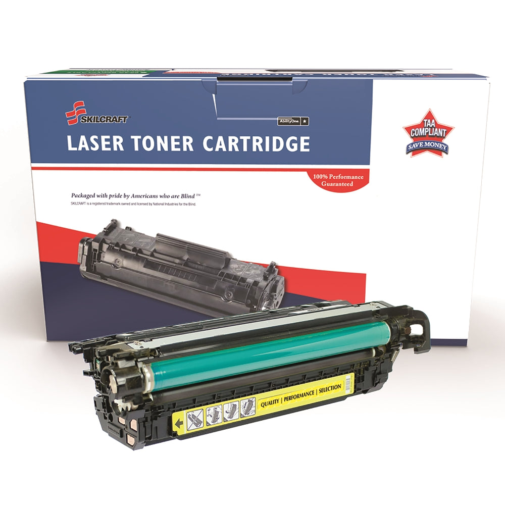 Image of Remanufactured Toner Cartridge for HP CF032A (HP 646A), Page Yield 12.5k, Yellow