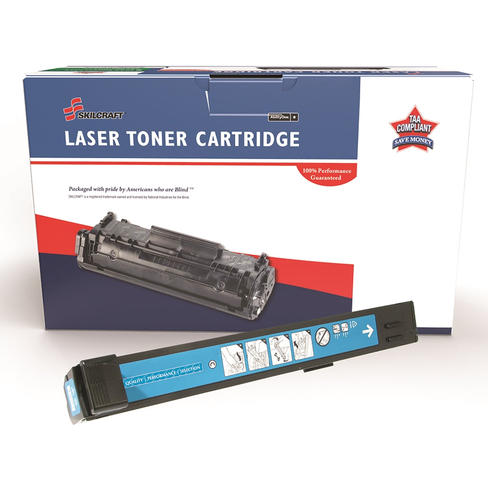 Image of Remanufactured Toner Cartridge for HP CB381A (HP 824A), Page Yield 21k, Cyan