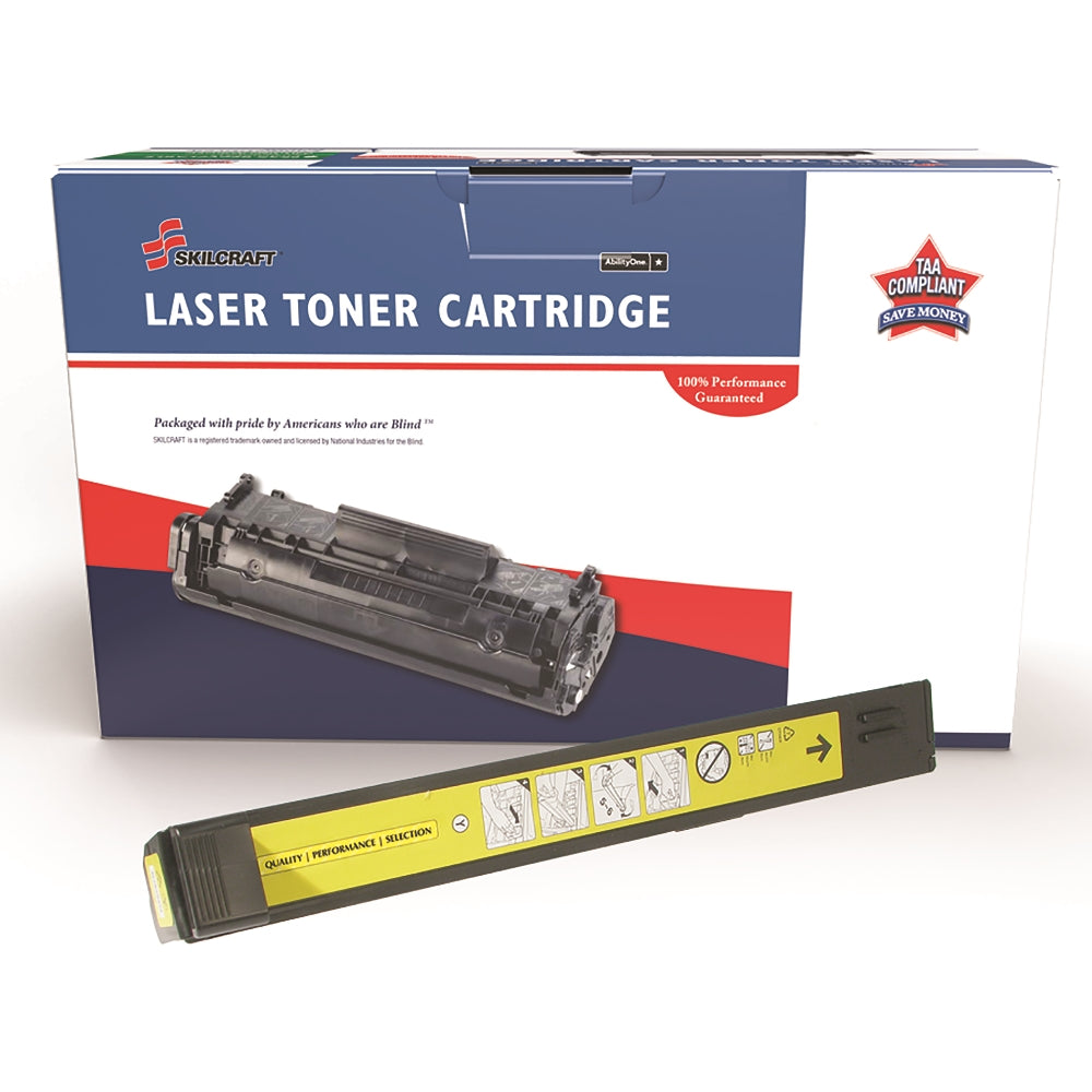 Image of Remanufactured Toner Cartridge for HP CB382A (HP 824A), Page Yield 21k, Yellow