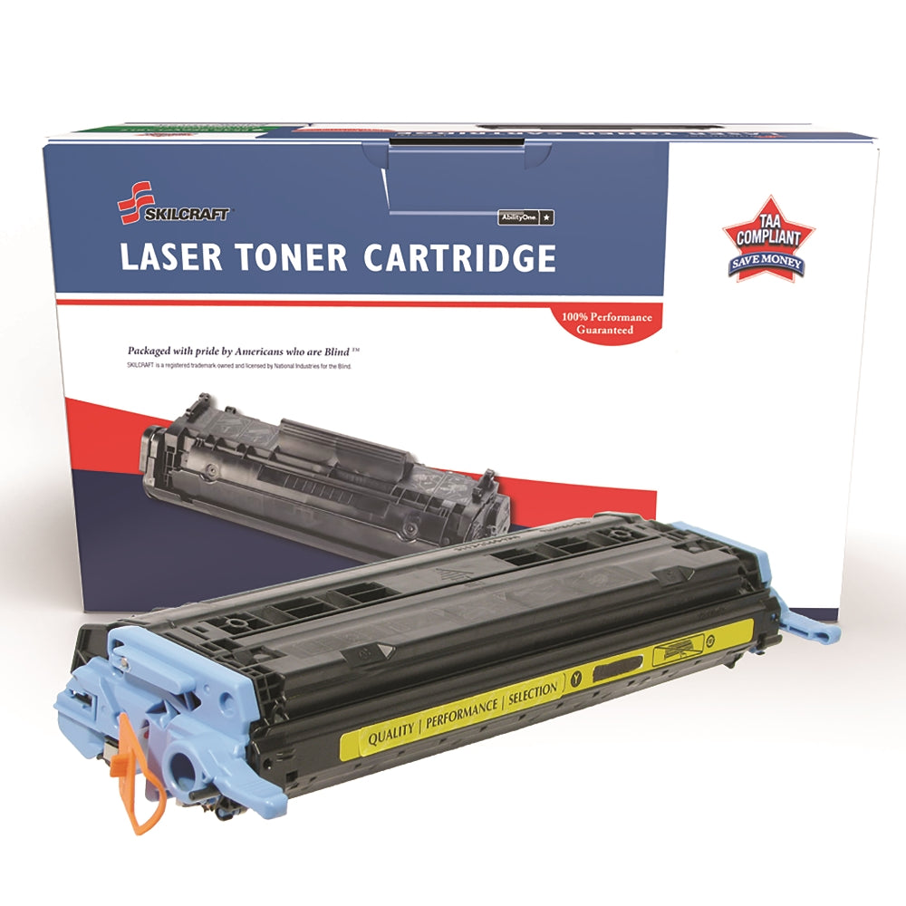 Image of Remanufactured Toner Cartridge for HP Q6002A (HP 124A), Page Yield 2k, Yellow