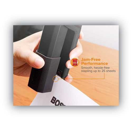 Image of Bostitch® Epic Stapler, 25-Sheet Capacity, Black