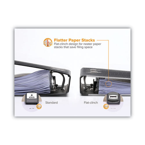 Image of Bostitch® Auto 180 Xtreme Duty Automatic Stapler, 180-Sheet Capacity, Silver/black