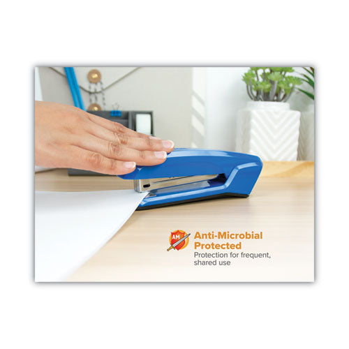 Image of Bostitch® Ascend Stapler, 20-Sheet Capacity, Ice Blue