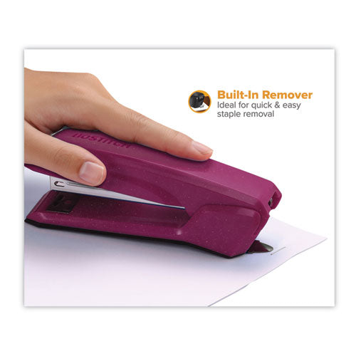 Image of Bostitch® Ascend Stapler, 20-Sheet Capacity, Magenta