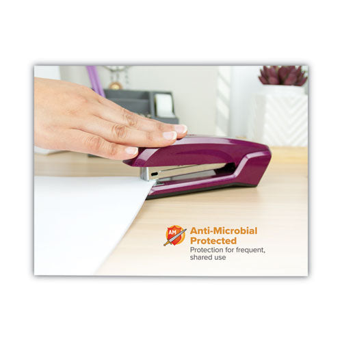 Image of Bostitch® Ascend Stapler, 20-Sheet Capacity, Magenta