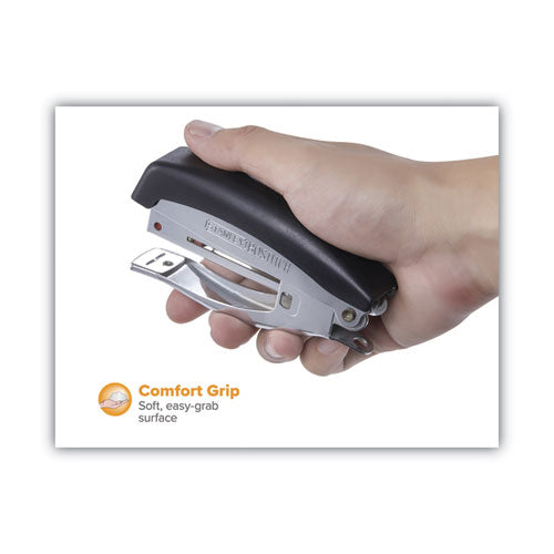 Image of Bostitch® Deluxe Hand-Held Stapler, 20-Sheet Capacity, Black